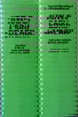 History of Classical Scholarship