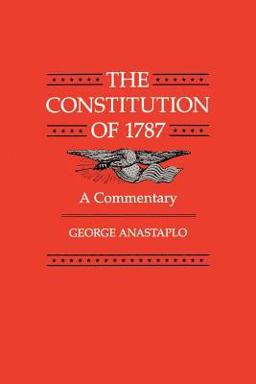 Constitution of 1787 A Commentary  9780801836060 Front Cover