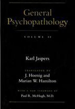 General Psychopathology  9780801858154 Front Cover