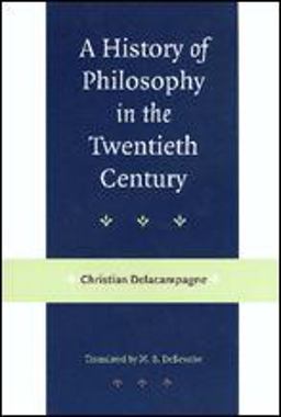 History of Philosophy in the Twentieth Century  9780801868146 Front Cover