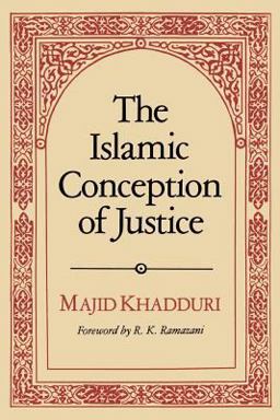 Islamic Conception of Justice  9780801869747 Front Cover