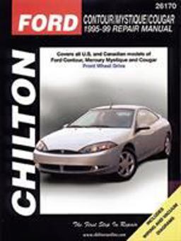 Ford Contour and Mystique, 1995-99  9780801991059 Front Cover