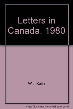 Letters in Canada, 1980 Letters in Canada, 1980