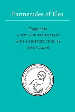 Parmenides of Elea A Text and Translation with an Introduction 2nd 9780802069085 Front Cover