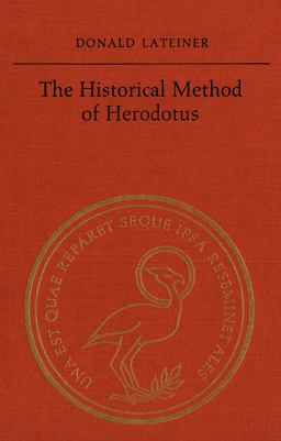 Historical Method of Herodotus  9780802076847 Front Cover