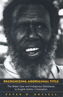 Recognizing Aboriginal Title