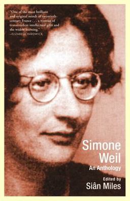 Simone Weil An Anthology  9780802137296 Front Cover