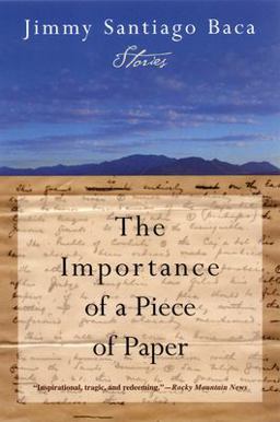 Importance of a Piece of Paper  9780802141811 Front Cover