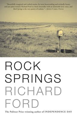 Rock Springs  9780802144577 Front Cover