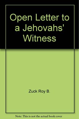 An Open Letter to a Jehovah's Witness