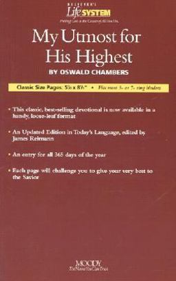 My Utmost for His Highest My Utmost for His Highest