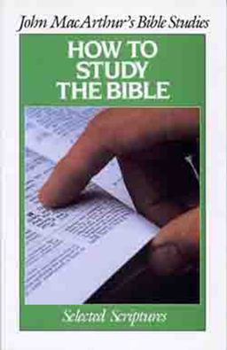 How to Study the Bible