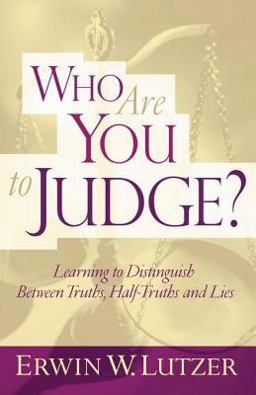 Who Are You to Judge?