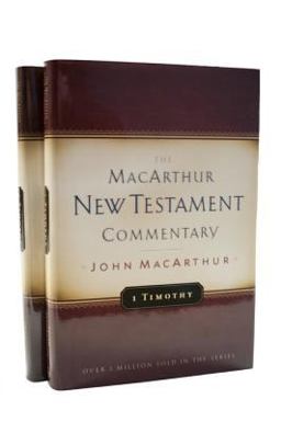 1 and 2 Timothy MacArthur New Testament Commentary Set