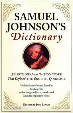 Samuel Johnson's Dictionary  9780802714213 Front Cover
