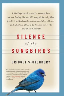 Silence of the Songbirds How We Are Losing the World's Songbirds and What We Can Do to Save Them  9780802716095 Front Cover