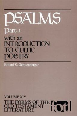 Psalms, Part 1 With Introduction to Cultic Poetry  9780802802552 Front Cover