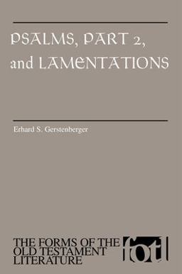 Psalms and Lamentations  9780802804884 Front Cover