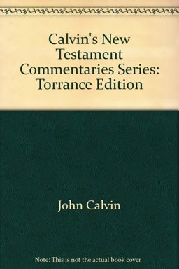 Calvin's New Testament Commentaries