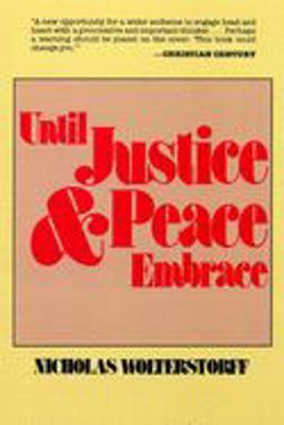 Until Justice and Peace Embrace  9780802819802 Front Cover
