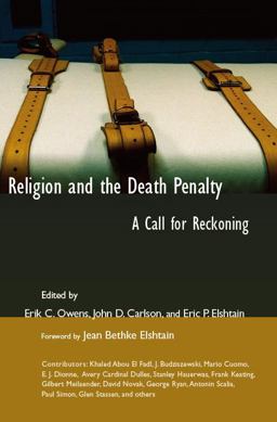 Religion and the Death Penalty A Call for Reckoning  9780802821720 Front Cover