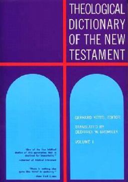 Theological Dictionary of the New Testament  9780802822437 Front Cover