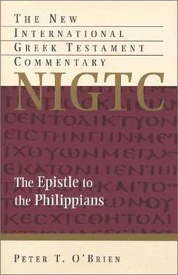 Epistle to the Philippians  9780802823922 Front Cover