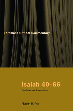 Isaiah 40-66 A Commentary  9780802826039 Front Cover