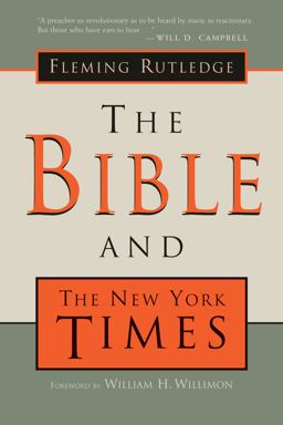Bible and the New York Times  9780802847010 Front Cover