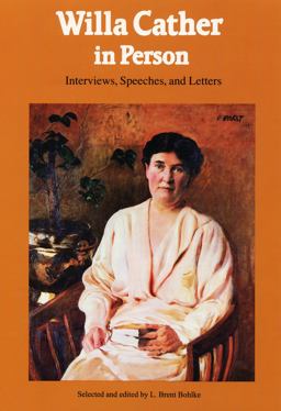 Willa Cather in Person