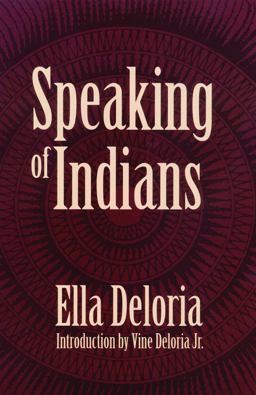 Speaking of Indians  9780803266148 Front Cover