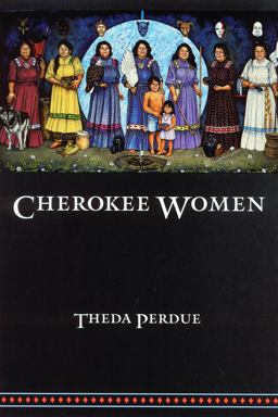 Cherokee Women Gender and Culture Change, 1700-1835  9780803287600 Front Cover