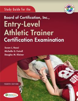 Study Guide for the Board of Certification, Inc. , Entry-Level Athletic Trainer Certification Examination 4th 9780803600201 Front Cover