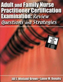 Adult and Family Nurse Practitioner Certification Examination Review Questions and Strategies  9780803604711 Front Cover