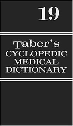 Taber's Cyclopedic Medical Dictionary Indexed 19th 9780803606548 Front Cover