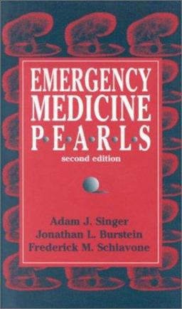 Emergency Medicine Pearls 2nd 9780803607552 Front Cover