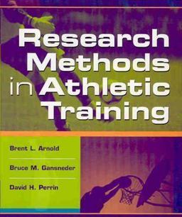 Research Methods in Athletic Training  9780803607781 Front Cover