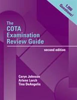 COTA Examination Review Guide 2nd 9780803608443 Front Cover