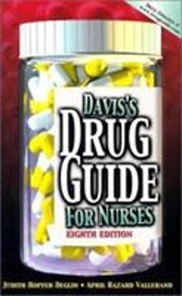Davis's Drug Guide for Nurses Without Disk