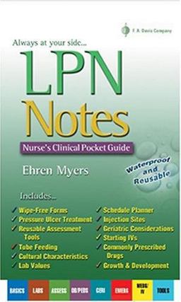 Nurses Clinical Pocket Guide  9780803611320 Front Cover