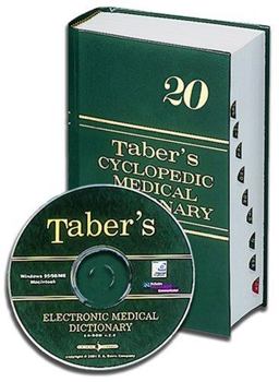 Taber's Cyclopedic Medical Dictionary 20th 9780803613089 Front Cover