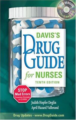 Davis's Drug Guide for Nurses 10th 9780803614543 Front Cover