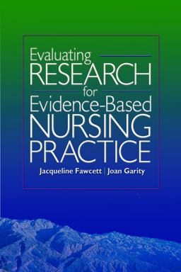 Evaluating Research for Evidence-Based Nursing Practice  9780803614895 Front Cover