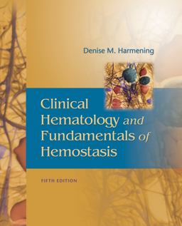 Clinical Hematology and Fundamentals of Hemostasis 5th 9780803617322 Front Cover