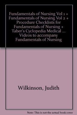 Package of Wilkinson's Fundamentals of Nursing, Skills Videos, Checklist, Taber's 20/E and Davis's Drug Guide for Nurses, 10/E.