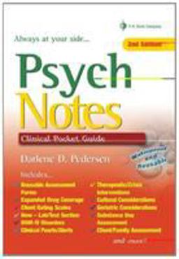 Psych Notes 2nd 9780803618534 Front Cover