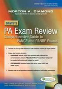 Davis's PA Exam Review Focused Review for the PANCE and PANRE  9780803618732 Front Cover
