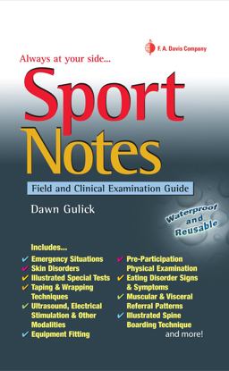 Sport Notes Field and Clinical Examination Guide  9780803618756 Front Cover