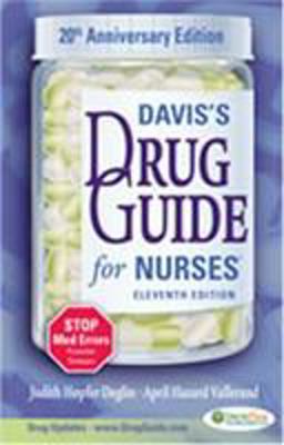 Davis's Drug Guide for Nurses 11th 9780803619128 Front Cover