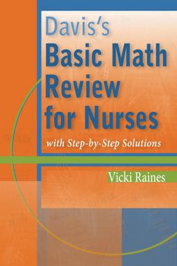 Davis's Basic Math Review for Nurses  9780803620568 Front Cover